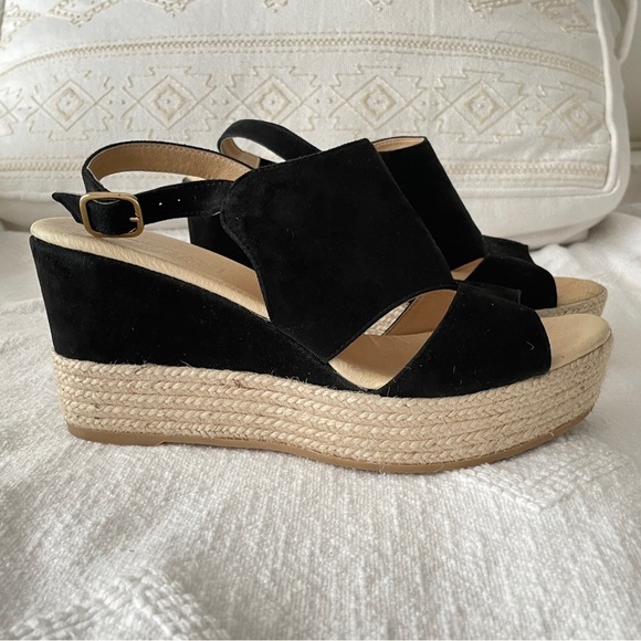 RETAIL $335 Cordani Made in Italy Espadrille Wedge Sandals, Size 41 - Picture 3 of 16